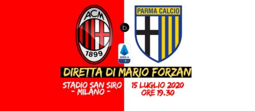 Serie A: Giornata 33, a San Siro il 15 Luglio 2020 ore 19.30 il Milan ospita Parma