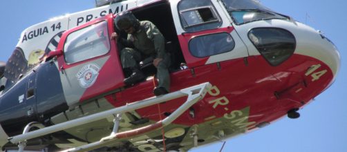 Policial morre após cair do Helicóptero Águia em treinamento. (Arquivo Blasting News)