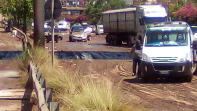 Palermo - gli effetti della bomba d'acqua sulla città.