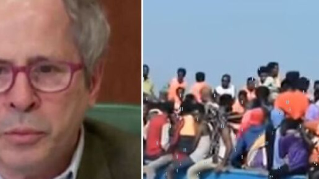 Andrea Crisanti sottolinea l'importanza dei tamponi per i migranti.
