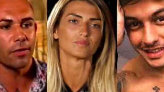 Valeria, Ciavy e il tentatore Alessandro Basciani.