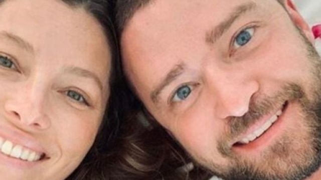 Justin Timberlake con la moglie Jessica Biel.