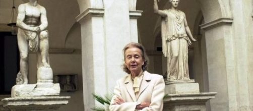 La fondatrice del Fai Giulia Maria Crespi.