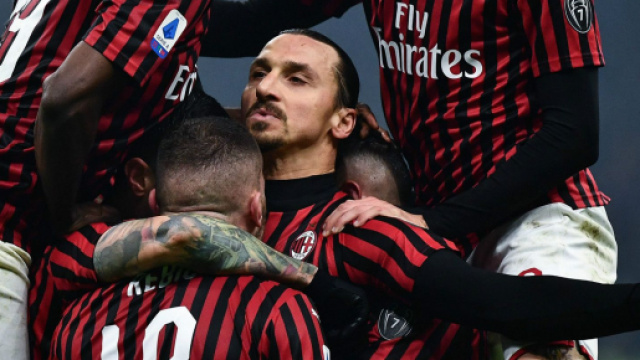 Ibrahimovic, leader del Milan di Pioli.