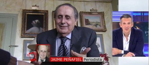 Un comentario de Jaime Peñafiel en un programa vinculado a Telecinco provoca un escándalo