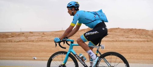 Davide Martinelli in maglia Astana