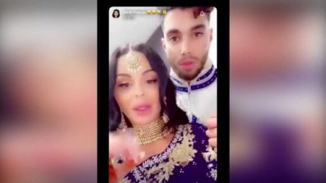 Sarah Fraisou et Ahmed se marient et clashent les personnes qui se sont incrustées à leur mariage !
