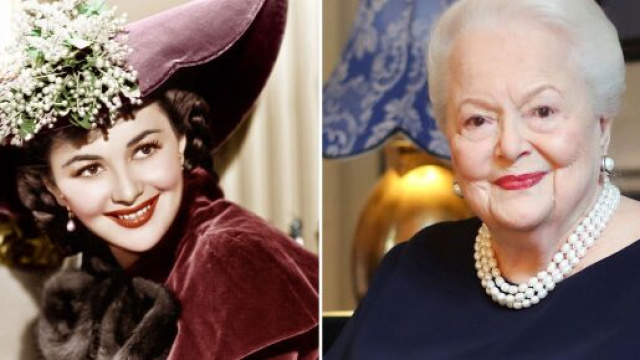 Olivia de Havilland, actrice du c&eacute;l&egrave;bre film Autant en emporte le vent, est d&eacute;c&eacute;d&eacute;e &agrave; Paris &agrave; l'&acirc;ge de 104 ans, - capture Twitter)