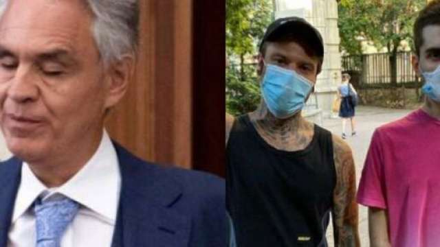 Fedez contro Bocelli: 'Fare silenzio ogni tanto non fa mai male'.