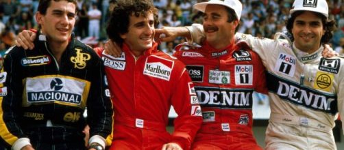 Senna, Prost, Mansell e Piquet formaram uma das grandes rivalidades da Fórmula 1. (Arquivo Blasting News)