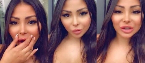 Maeva Ghennam (Les Marseillais) hospitalisée à cause du gaz hilarant ! - Photo montage