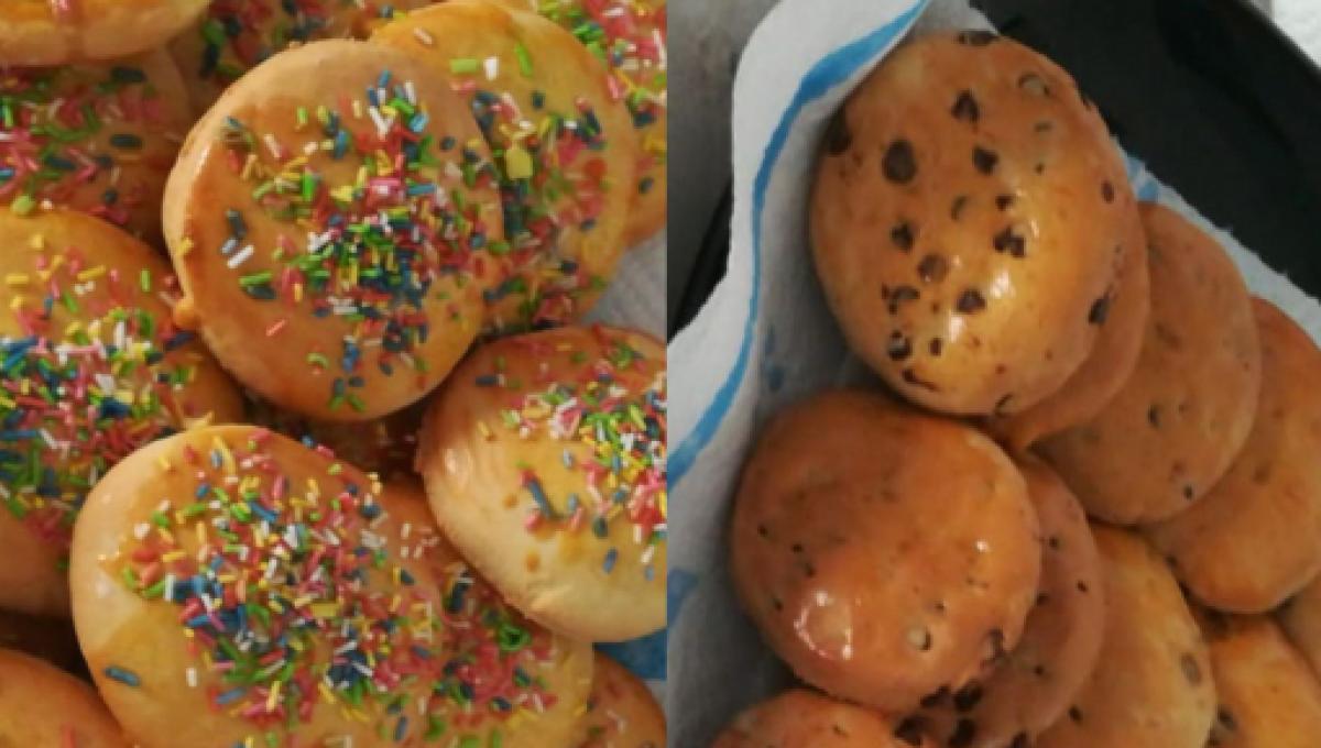 Biscotti Con Gocce Di Cioccolato O Con Codette Di Zucchero Dolci Ideali Per La Colazione