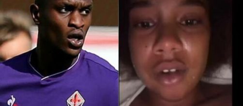 Samantha Luisa Duarte ha dichiarato di esser stata aggredita dall'ex giocatore della Fiorentina Abdou Diakhate.