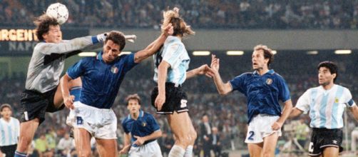 Il gol di Caniggia contro l'Italia ai Mondiali del 1990.