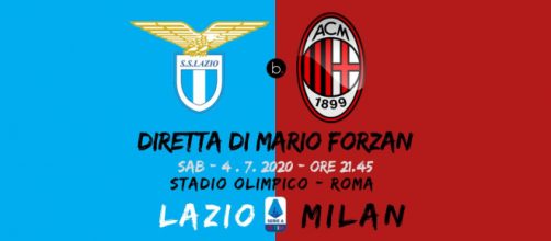 Serie A: Lazio - Milan chiude il sabato della 30a di serie A