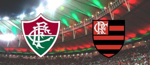 Fluminense x Flamengo terá transmissão ao vivo pela FluTV. (Fotomontagem)