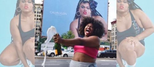 Modelo trans e negra comemora participação em campanha Calvin Klein. (Arquivo Blasting News)