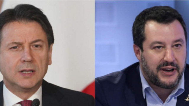 Matteo Salvini rifiuta l'invito di Conte a Palazzo Chigi.