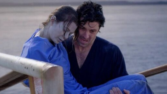 Nella terza stagione di Grey's Anatomy, Meredith Grey rischia di annegare.