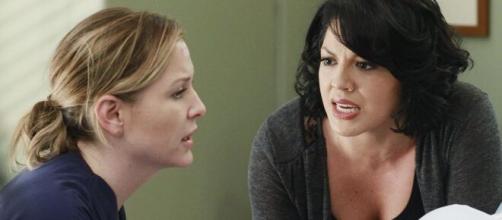 Nella settima stagione di Grey's Anatomy Callie e Arizona sono vittime di un incidente stradale che mette a rischio la vita della Torres.