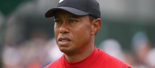 Tiger Woods opening round at the 2020 PGA Championship. [Image source/Tiger Woods Vids YouTube video]