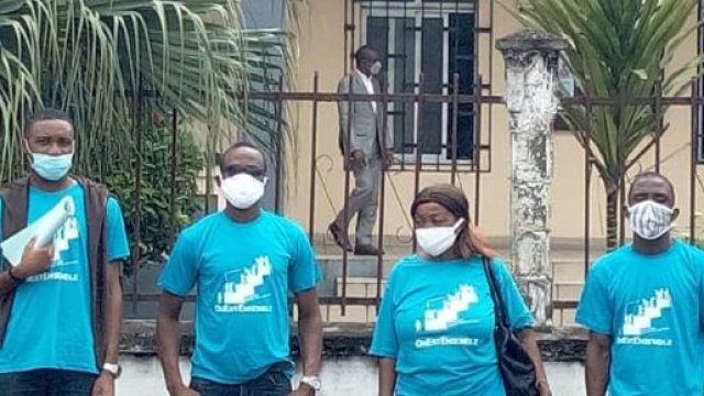 Membres de l'association 'On est Ensemble" à Douala (c) On est Ensemble