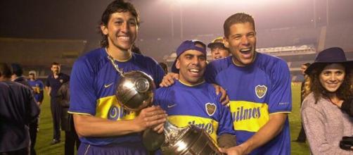 Jorge Bermudéz, Mauricio Serna e Oscar Cordóba foram os colombianos mais vitoriosos da história do Boca Juniors. (Arquivo Blasting News)