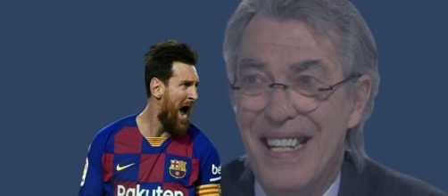 Massimo Moratti parla dell'Inter e di Messi.