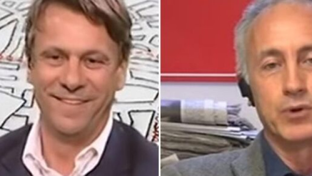 Nicola Porro e Marco Travaglio.