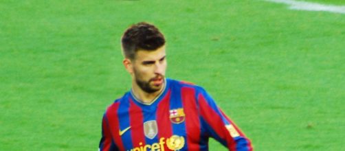 Gerard Pique, difensore centrale del Barcellona.