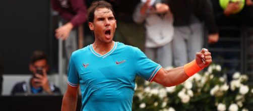 Rafa Nadal, nove volte vincitore degli Internazionali d'Italia.