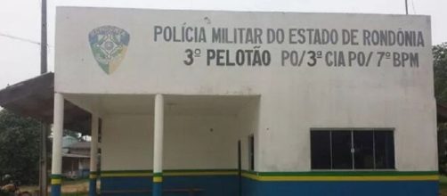 Padrasto foi preso pela Polícia Militar. (Reprodução/Polícia Militar-RO)