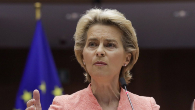 Ursula Von Del Leyen. Presidente della Commissione europea.