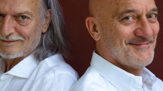 Gigio Alberti e Claudio Bisio.
