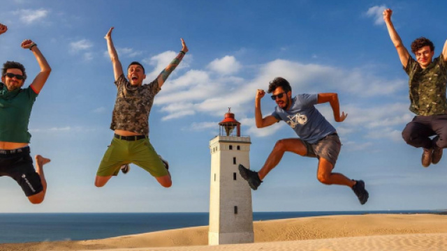 Il team di Seva Project in Danimarca.