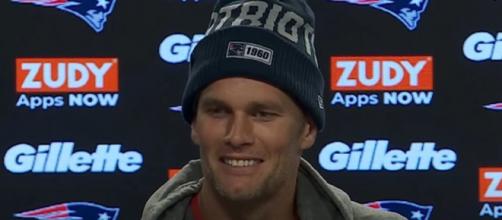 Brady’s durability stabilized the Patriots' quarterback situation. [Image Source: New England Patriots/YouTube]