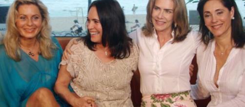 Vera Fischer, Regina Duarte, Maitê Proença e Christiane Torloni interpretaram as Helenas de Manoel Carlos. (Reprodução/TV Globo)