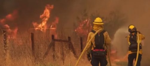 Northern California wildfires evening update August 19, 2020. [Image source/ABC10 YouTube video]