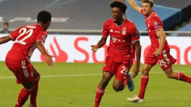 Le Bayern de Munich Vainqueur de l'UEFA Champion's league 2020