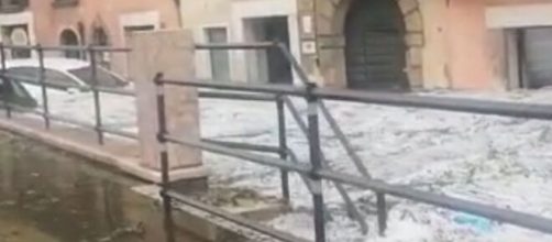 Maltempo e allagamenti in Veneto, Verona la più colpita.