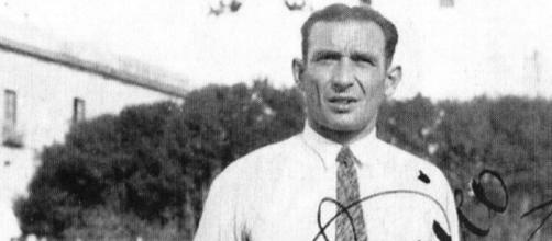 Heinrich Schönfeld ai tempi della Juventus Trapani, negli anni '30.