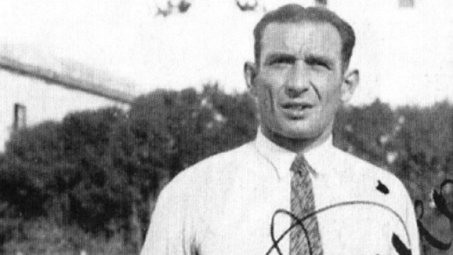 Heinrich Schönfeld ai tempi della Juventus Trapani, negli anni '30.