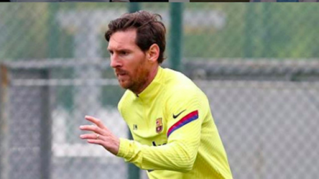 Messi pourrait partir à Manchester, le Onze de rêve possible du club. Credit: Instagram/leomessi