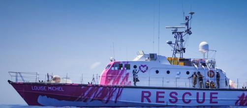 Louise Michel, la nave salvataggio migranti finanziata da Banksy