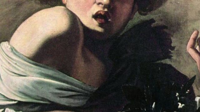 Caravaggio, 'Ragazzo morso da un ramarro'.