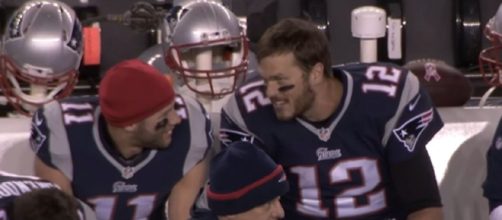 Brady and Edelman developed a close friendship with the Patriots (Image Credit: NFL/YouTube)