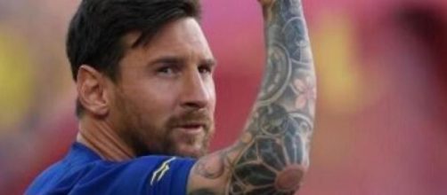 Leo Messi, punta del Barcellona.