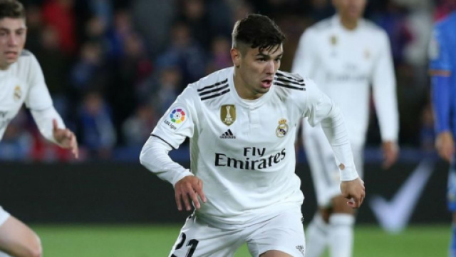 Brahim Diaz, centrocampista offensivo del Real Madrid.