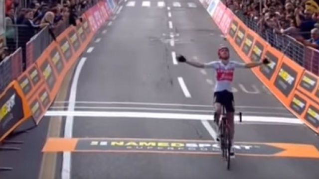 Bauke Mollema, vincitore del Giro di Lombardia nel 2019.