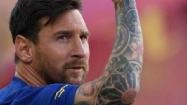 Leo Messi, attaccante del Barcellona.